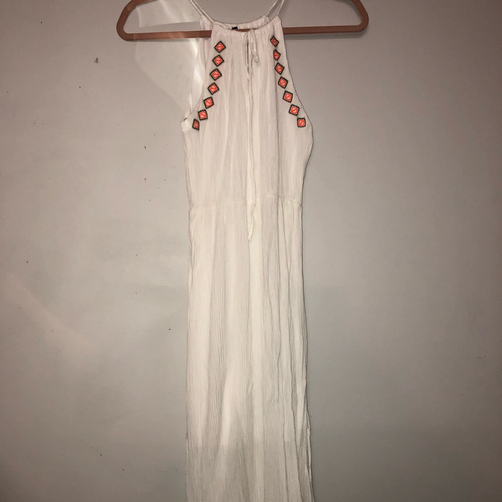 Cute white beach dress